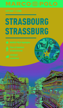 Map Strasbourg Marco Polo City Map Book