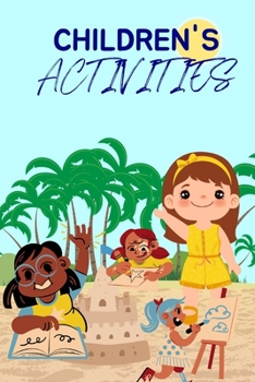 Paperback Children Activities: Amazing Activities for age 3-6 [Large Print] Book