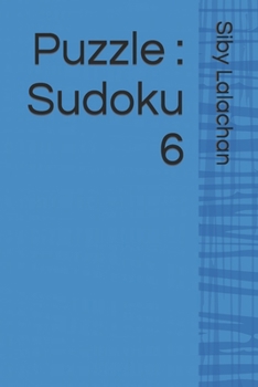 Paperback Puzzle: Sudoku 6 Book