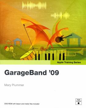 Paperback Apple Training Series: GarageBand 09 [With DVD ROM] Book
