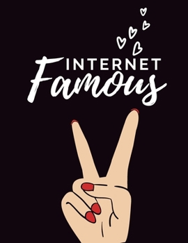 Internet Famous: Keep Track of Your Paid Sponsorships, Reviews,  & Brand Deals - Influencer Logbook for Income & Followers - Make Money - Monthly ... Planner - 12 Months - Large (8.5 x 11 inches)