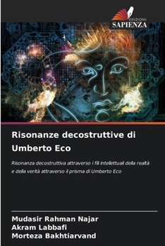 Paperback Risonanze decostruttive di Umberto Eco [Italian] Book