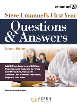 Paperback Steve Emanuel's First Year Questions and Answers Book