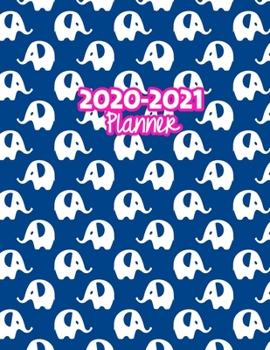 2020-2021 Planner: Two Year Calendar Organizer and Goal Journal | January 2020 - December 2021 Daily, Weekly and Monthly Planner Book with Back Sticker Expression Wall for 2 Years | Design Code 159971