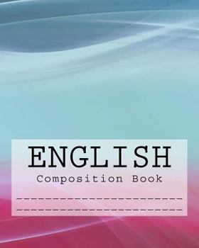 Paperback English: Composition Book