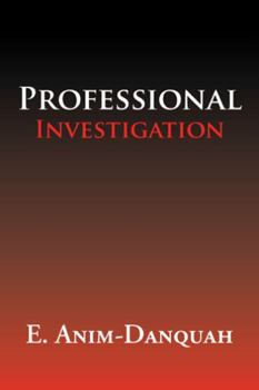 Paperback Professional Investigation Book