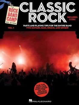 Paperback Classic Rock - Rock Band Camp Volume 1: Book/2-CD Pack Book