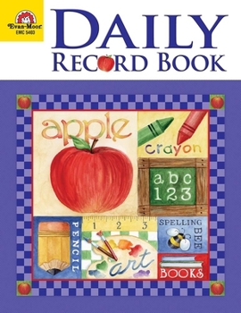 Paperback Daily Record Book School Days Book