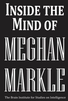 Paperback Inside the Mind of Meghan Markle: Blank Gag Gift Book