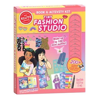 Hardcover Tiny Fashion Studio Book