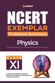 Paperback NCERT Exemplar Problems-Solutions Physics class 11th Book