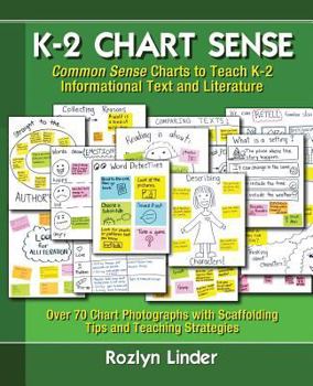 Paperback K-2 Chart Sense: Common Sense Charts to Teach K-2 Informational Text and Literature Book