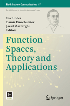 Paperback Function Spaces, Theory and Applications Book