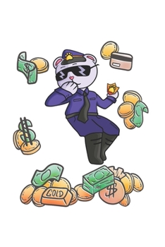 Paperback Funny Police Bear Notebook: Graph Paper Journal 6x9 - 120 Pages Book