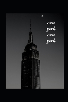 Paperback New York New York: Blank College Ruled Journal - Perfect Gift for Travelers - Excellent Stocking Stuffer Book