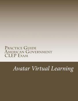 Paperback Practice Guide for CLEP American Government Book