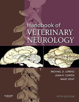 Hardcover Handbook of Veterinary Neurology Book