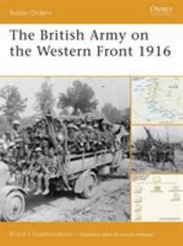 Paperback The British Army on the Western Front 1916 Book