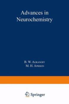 Paperback Advances in Neurochemistry Book