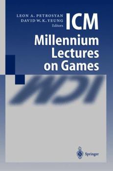 Paperback ICM Millennium Lectures on Games Book