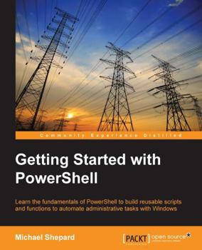 Paperback Getting Started with PowerShell Book