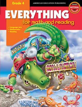 Paperback Everything for Math & Reading, Grade 4 Book