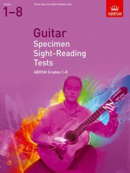 Paperback Guitar Speciman Sight-Reading Test Book