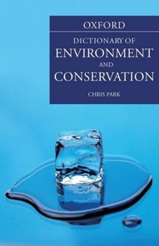 Hardcover A Dictionary of Environment and Conservation Book