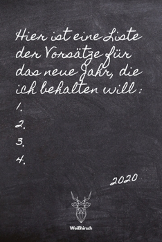 Vorsätze Liste behalten: A5 Jahresplaner 2020 | Organizer | Jahreskalender | Buchkalender | Wochenkalender | Terminplaner für Jahresvorsätze, ... schönes Neujahrs Geschenk (German Edition)