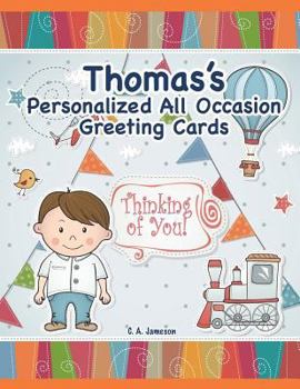Paperback Thomas's Personalized All Occasion Greeting Cards Book
