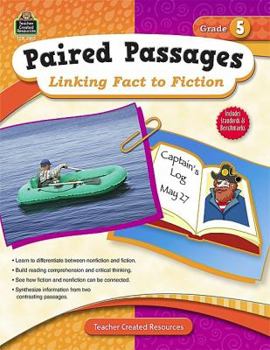 Paperback Paired Passages: Linking Fact to Fiction Grade 5 Book