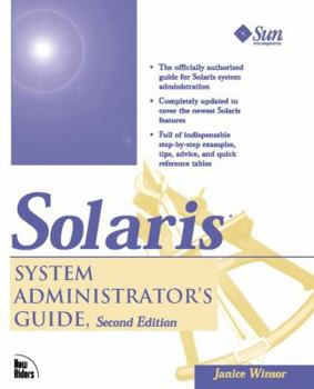 Paperback Solaris System Administrator's Guide Book