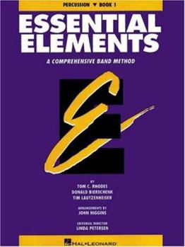 Paperback Essential Elements Book 1 - Percussion Book