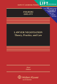 Paperback Lawyer Negotiation: Theory, Practice, and Law Book