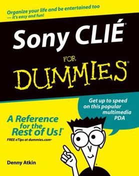 Paperback Sony CLIE for Dummies Book