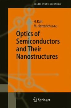 Hardcover Optics of Semiconductors and Their Nanostructures Book