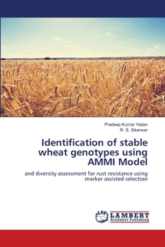 Paperback Identification of stable wheat genotypes using AMMI Model Book