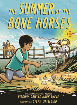 Library Binding Summer of the Bone Horses Book