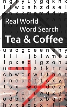 Paperback Real World Word Search: Tea & Coffee Book