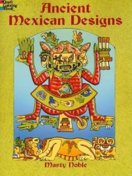 Paperback Ancient Mexican Designs Coloring Book