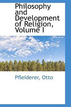 Paperback Philosophy and Development of Religion, Volume I Book