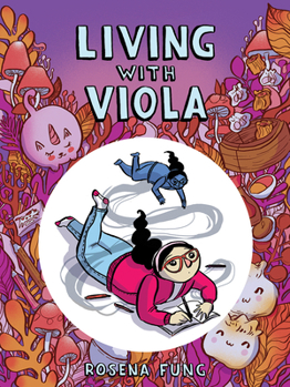 Paperback Living with Viola Book