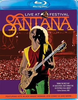 Blu-ray Santana: Live at the U.S. Festival Book