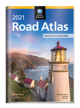 Paperback Rand McNally 2021 Road Atlas with Protective Vinyl Cover Book