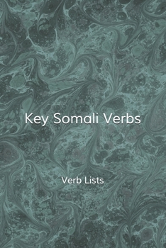 Paperback Key Somali Verbs: Verb Lists Book