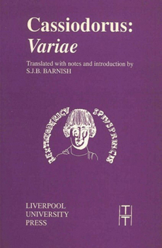 Paperback Cassiodorus: Variae Book