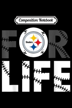 Composition Notebook: Halloween Football Team Pittsburgh-Sler For Life Fan  Journal/Notebook Blank Lined Ruled 6x9 100 Pages