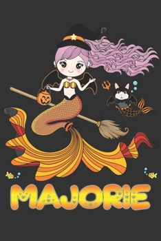 Majorie: Majorie Halloween Beautiful Mermaid Witch Want To Create An Emotional Moment For Majorie?, Show Majorie You Care With This Personal Custom ... Very Own Planner Calendar Notebook Journal