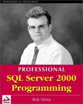 Paperback Professional SQL Server 2000 Programming Book