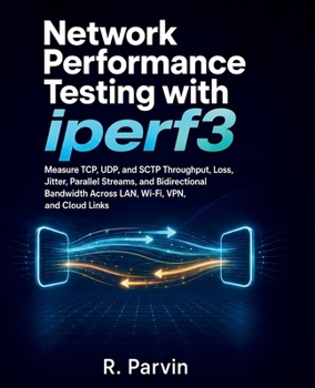Network Performance Testing with iperf3: Measure TCP, UDP, and SCTP Throughput, Loss, Jitter, Parallel Streams, and Bidirectional Bandwidth Across LAN, Wi-Fi, VPN, and Cloud Links